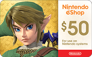 Free Nintendo Gift Card Codes $50